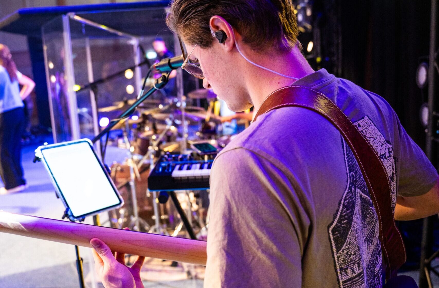 Job Foget speelt live